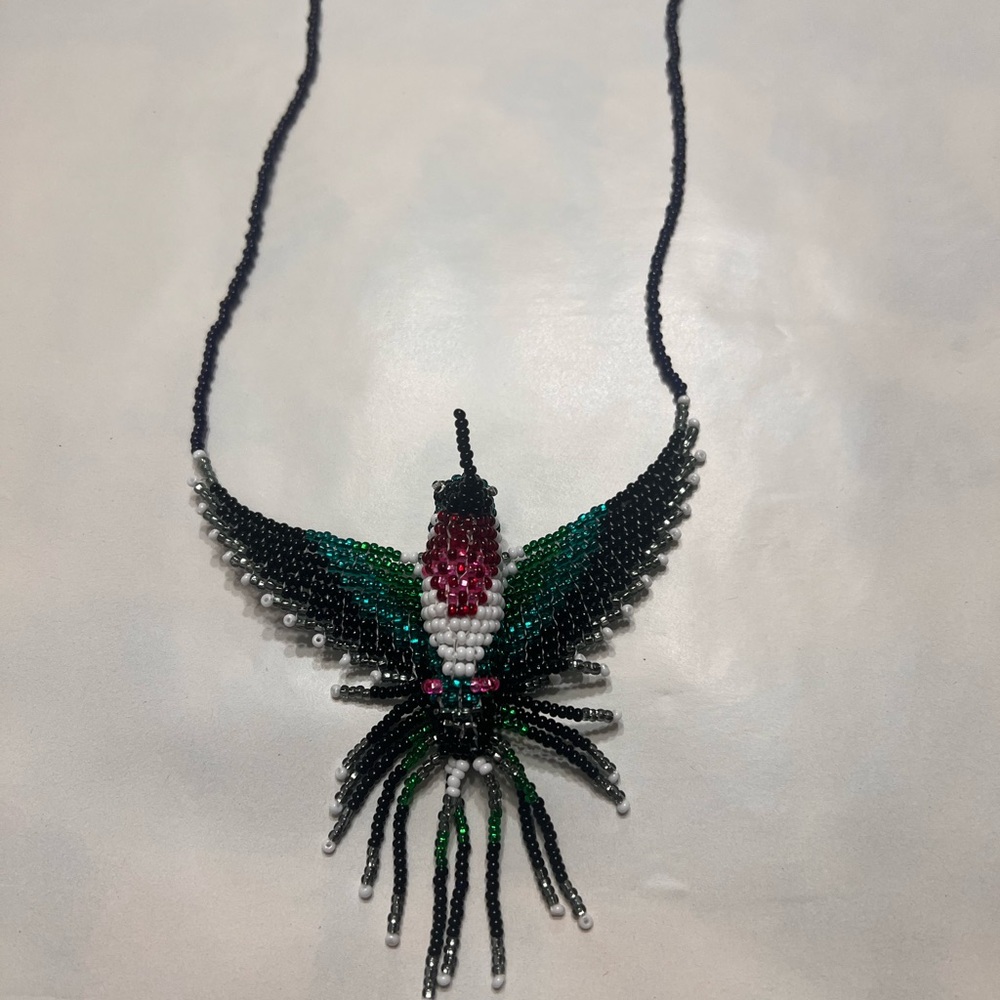 Hummingbird necklace